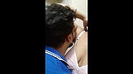 Boyfriend suck her boob