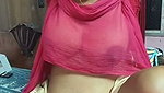 Rosni beautiful bhabhi showing  rubing her pussy