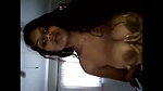 Tamil aunty riding  suck her own boob