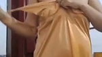 Tamil aunty showing her sexy boob