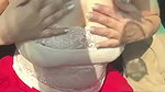 Beautiful bhabhi rubing her pussy inside car