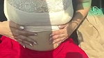 Beautiful bhabhi rubing her pussy inside car