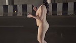 Bhabhi walking nude on road
