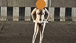 Bhabhi walking nude on road