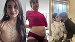 Girlfriend change clothes in video call