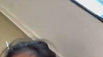 The boyfriend ejaculated on his girlfriends face