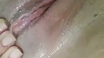 The girlfriend is talking dirty while making a nude video to seduce her boyfriend even more