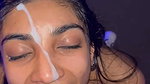 beautiful slim baddie girl fucking and taking cum on face