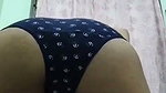 Beautiful girl showing her ass  asshole