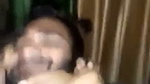 Boyfriend suck gf boob  enjoying