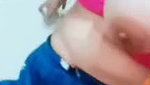 Mami show her boob  pussy
