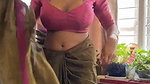 Reshmi undress her saree  showing her nude body