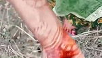 Slim bhabhi fucking hard with lover outdoor