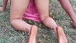 Slim bhabhi fucking hard with lover outdoor