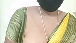 Tamil aunty showing her nipple  pressing