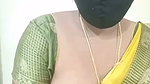 Tamil aunty showing her nipple  pressing