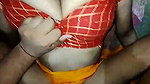 Village wife having sex at night