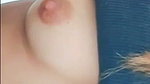 Beautiful girl show her boob hot