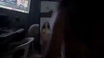 Beautiful hot girl riding hard