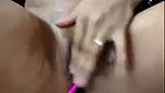 Beautiful housewife showing her wet pussy
