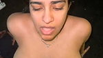 Boyfriend try to cum on gf face  gf give Blowjob