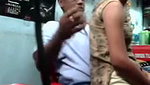 Old man boob press  fuck with neighbor girl