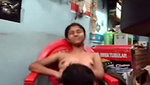 Old man boob press  fuck with neighbor girl