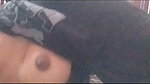 Sexy girl showing her soft boob  pressing