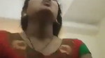 Tamil aunty riding  show huge boob