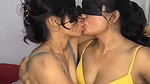 Two sexy girl suck each other boob  enjoying