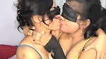 Two sexy girl suck each other boob  enjoying