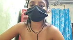 Village girl flashing her asshole  hairly pussy