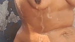 Aunty Bathing