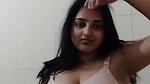 horny girl showing her saggy tites