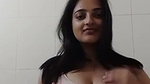 horny girl showing her saggy tites