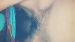 Beautiful girl rubing hard