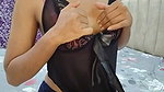 Dipika 13 Accidental Face Reveal While Painting On Tits