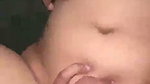 Boyfriend fuck his gf hard on bed