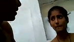 Village couple enjoying  showing