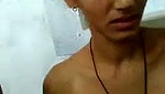 Village couple enjoying  showing