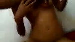 Village couple enjoying  showing