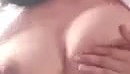 Beautiful girl exposing her boob