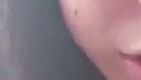 Beautiful girl exposing her boob