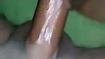 Clean shaved wet pussy fucked