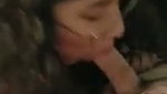 Sexy girl giving Blowjob  enjoying