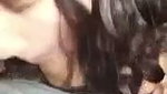 Sexy girl giving Blowjob  enjoying