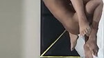 Sexy girlfriend fucking hard on bed with ex boyfriend