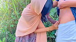 Stepsister riding  fuck Outdoor very risky public fucking