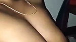Aunty undress  show boob