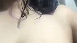Beautiful sexy girl showing her boob